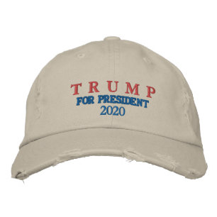 BRODÉE TRUMP POUR LE PRÉSIDENT 2020 CASQUETTE CHINOIS D