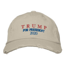 TRUMP POUR LE PRÉSIDENT 2020 CASQUETTE CHINOIS DÉT