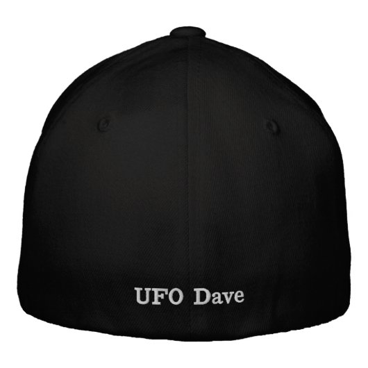 Brodée UFO Dave Casquette avec logo dans le dos (Dos)