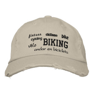 Brodée Vélo - Casquette brodé