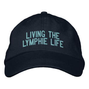 Brodée Vivre le Casquette de base-ball Lymphie Life