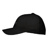 Brodée W.C.G.M.P. casquette brodé - noir (Gauche)
