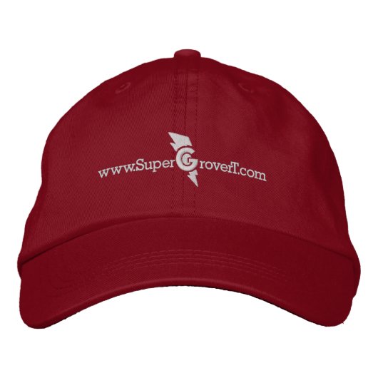 Brodée www.SuperGroverT.com - Casquette brodé (Devant)