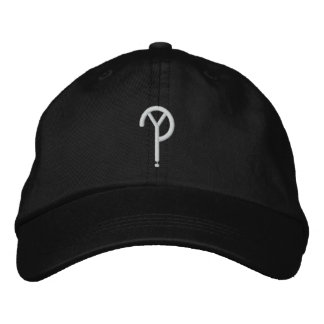 Brodée Y ?- Casquette de symbole - Noir (Les couleurs son
