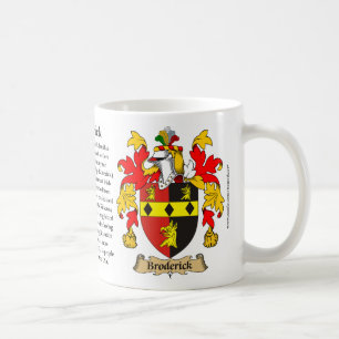 Broderick, de Oorsprong, de Betekenis en de rest Koffiemok