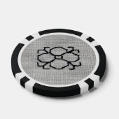 broderie blackwork jeton de poker (Simple)