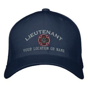 Broderie Casquette personnalisée du lieutenant d'i