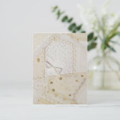 Broderie Crazy Quilt Panel No.6 Carte Postale (Debout devant)