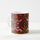 Broderie de broderie ukrainienne de Pâques Mug (Devant gauche)