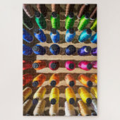 Broderie de fils à coudre coloré Puzzle (Vertical)