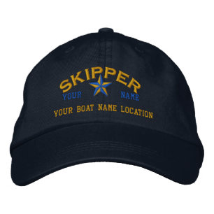 Broderie personnalisée SKIPPER Star Ball Casquette