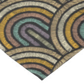 Broderie rétro Arc Motif nappe (Angle)