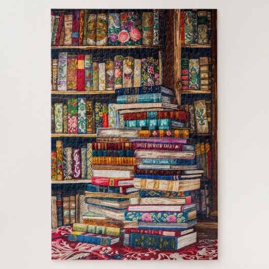 Broderies de livres Jigsaw Puzzle (Vertical)