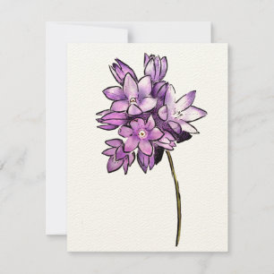 Brodiaea Flower Kaart