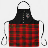 Brodie Clan Badge & Tartan Kilt Schort (Voorkant)