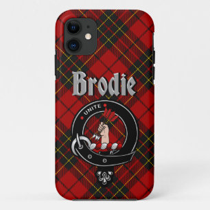 Brodie Clan Badge & Tartan Phone Case