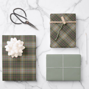 Brodie Hunting Weathered Original Scottish Tartan Inpakpapier Vel