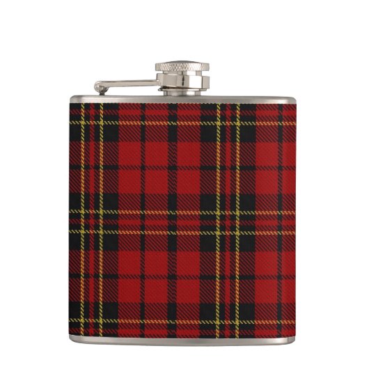 Brodie Tartan Flask Heupfles (Voorkant)