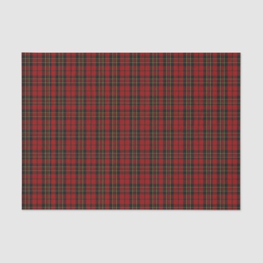 Brodie Tartan Plaid Tissue Paper Tissuepapier (Voorkant)