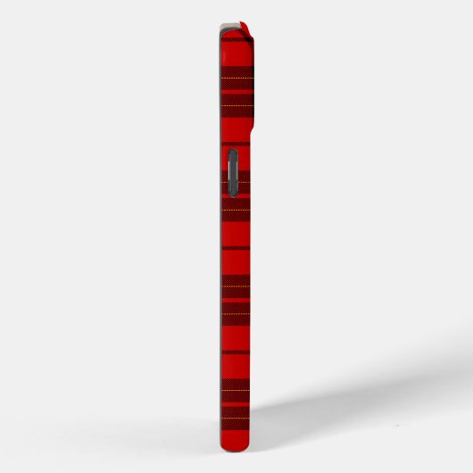 Brodie tartan red black plaid Case-Mate iPhone case (Achterkant / Rechts)