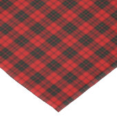 Brodie tartan red black plaid tafelkleed (Gekanteld)