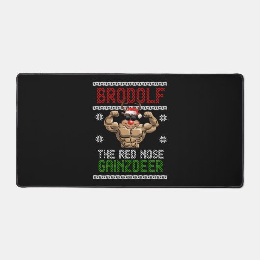 Brodolf Christmas Reindeer Fitness Sport (Recto)