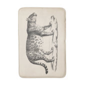 Brodtmann Leopard Sketch Badmat (Voorkant Verticaal)