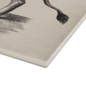 Brodtmann Lion Sketch Snijplank (Hoek)