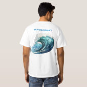 Brody Ocean Wavecrest T-shirt (Achterkant volledig)