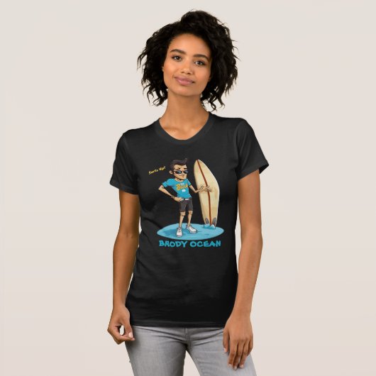 Brody Ocean Wavecrest T-shirt (Voorkant volledig)