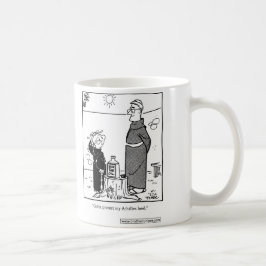 Broeder Juniper - Ik moet mijn achilleshiel besche Koffiemok