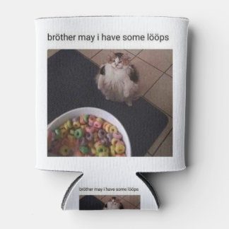 Broeder, mag ik wat lussen? blikjeskoeler