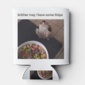 Broeder, mag ik wat lussen? blikjeskoeler (Achterkant)