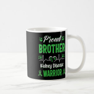 Broeder Nierziekte Warrior Awareness Lint GR Koffiemok