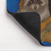 "Broeder Raccoon" Mousepad Muismat (Hoek)