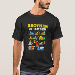 Broeder van geboorte: Bemanningsgraafmachine T-shirt