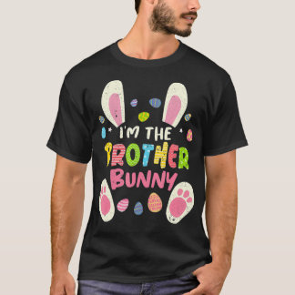 Broeder voor paasfamilie bunny Face Co T-shirt