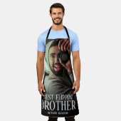 Broederfoto van beste 'Flippin' | Naam Apron Schort (Gedragen)