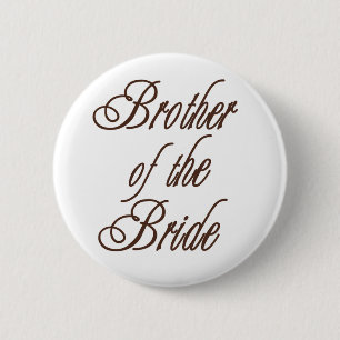 Broederklasjes van Bride Ronde Button 5,7 Cm