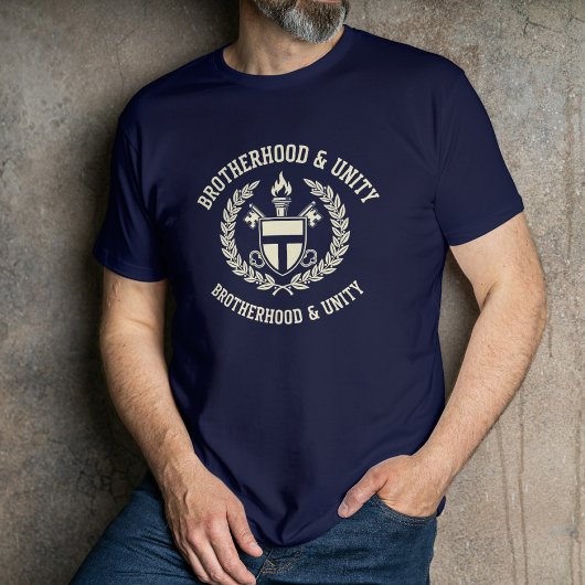 Broederschap Eenheid Klassiek Kreeft Ontwerp T-shirt