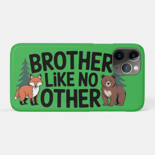 Broederschap Grafisch: Illustratie van Vos en Beer iPhone 11 Pro Hoesje