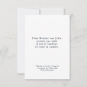 Broederschap Jongen - Fusain Aankondiging (Achterkant)