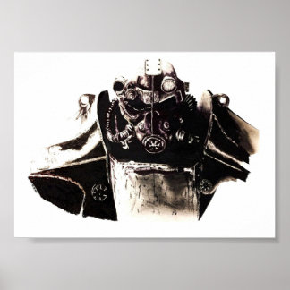 Broederschap stalen soldaat poster