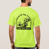 Broederschap van de draaiknop t-shirt (Achterkant)