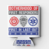 broederschap van de eerstehulpverleners blikjeskoeler (Achterkant)