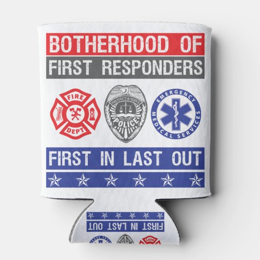 broederschap van de eerstehulpverleners blikjeskoeler (Achterkant)