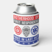 broederschap van de eerstehulpverleners blikjeskoeler (Blikje Achterkant)