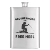 Broederschap van de vrije hieltelemarkskisering flacon (Voorkant)
