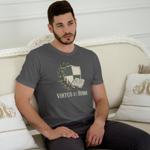 Broederschap Virtus et Honor Academic Crest T-shirt