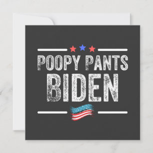 Broek vol poep Biden Kaart